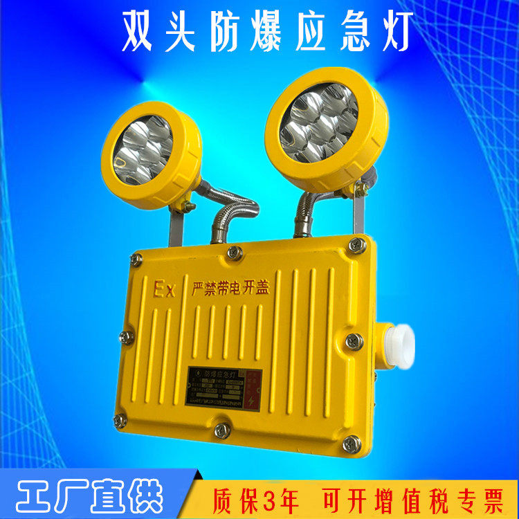 LED防爆应急灯照明一体防爆应急双头灯安全出口指示led防爆标志灯