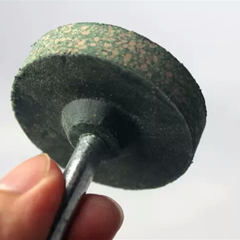 6柄T型芝麻打磨头橡皮磨头弹性海绵磨头橡胶砂轮金属打磨抛光除锈