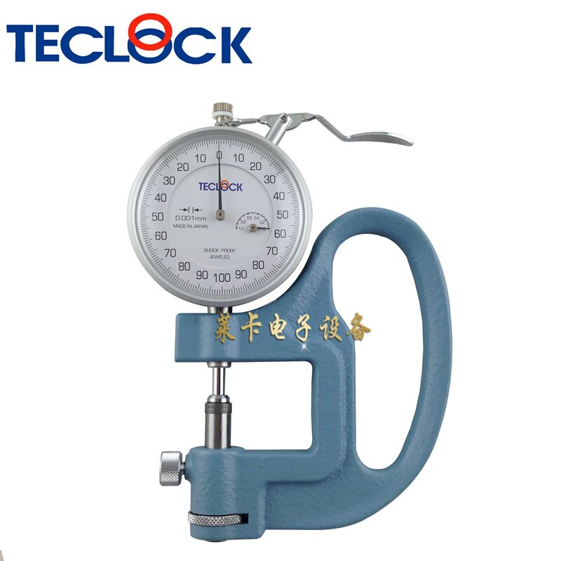 TECLOCK日本得乐SM-1201型千分测厚表 千分测厚规0.001MM