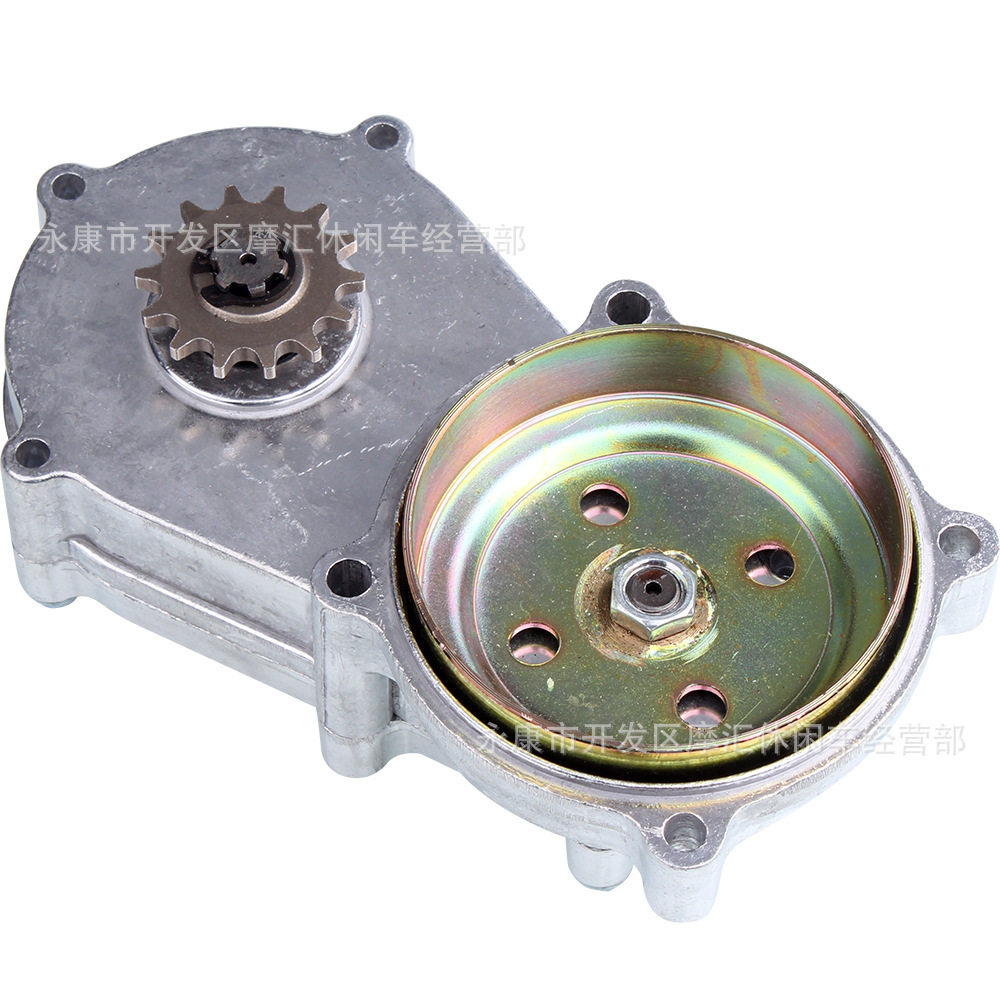 迷你摩托车配件47/49CC越野四轮两冲11-20T双链轮齿轮箱变速箱T8F