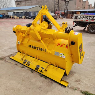 雷创路拌机 加强型灰土拌合机 三点悬挂式风化石粉碎机