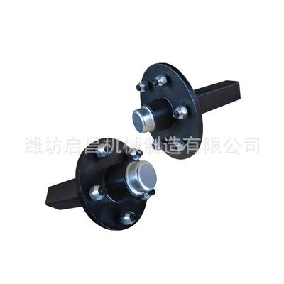 澳洲款拖车配件 拖车半轴 5孔轮毂葫芦头5-114.3 轴头