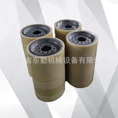 山东东勤供应单轨吊驱动轮 柴油机单轨吊承载轮包胶耐磨 质量优