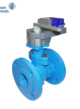 江森VG12F法兰电动二通双位开关调节浮点球阀DN65铸铁材质100DN80