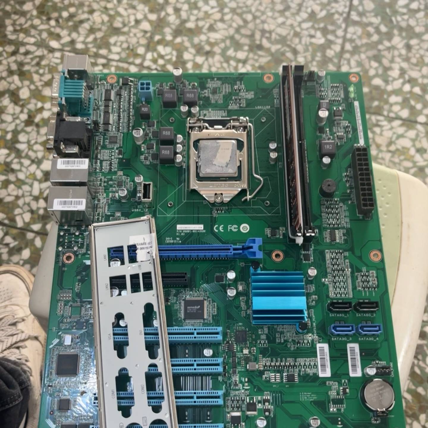 可维修西门子A5E50861511-A11工控主板。实物图片。