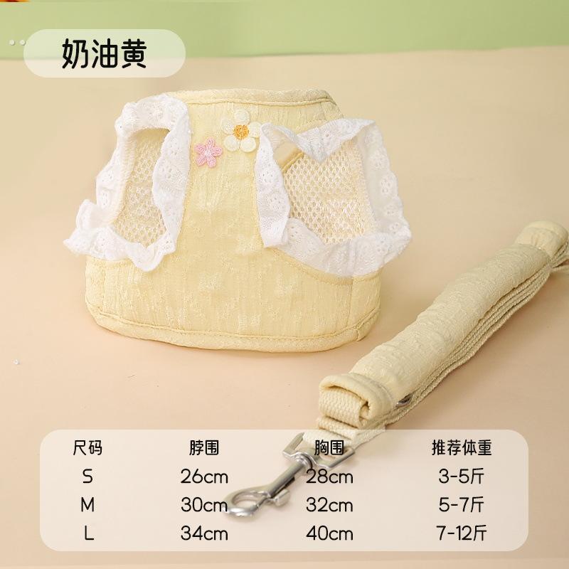 猫咪衣服带牵引绳猫猫小猫外出遛猫绳背心式布偶猫溜猫防挣脱网红