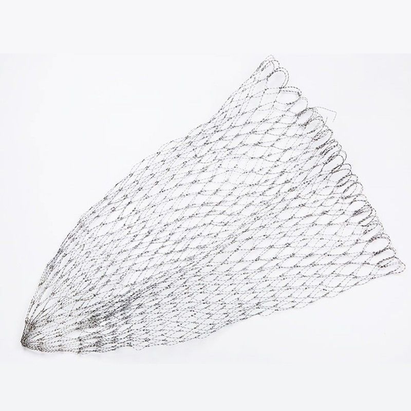 手工编织捞网大力马网布35/40小直径网头渔具抓大物捞鱼网兜防挂