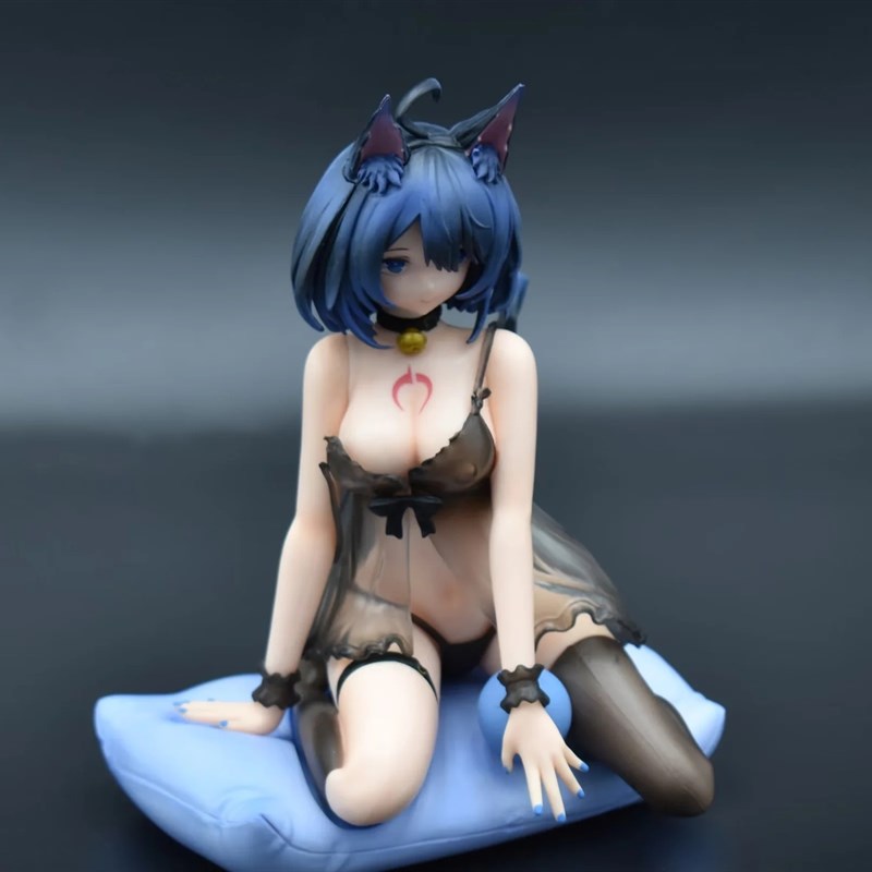 崩坏学园2 希儿 猫耳 摇曳尾 芙乐艾 坐姿 绅士款 模型 盒装模型