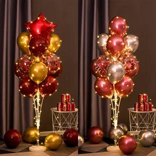 Balloon Confetti Happy Birthday Balloons 13Pcs Party Multi