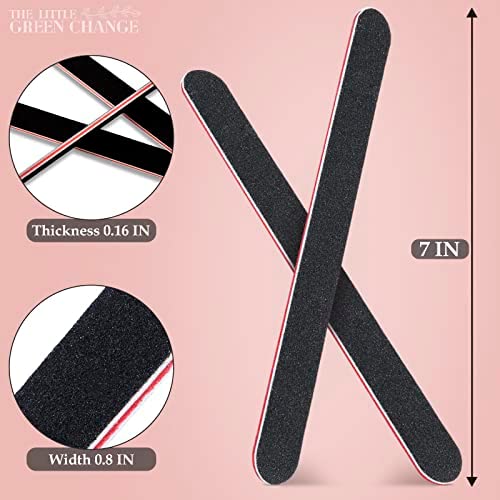 3Pcs Nail Files for Natural Nails - Emery Boards for Nails S