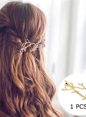 极速Hair Clip For Women Scissors Diamond Round Moon Leaf Uni