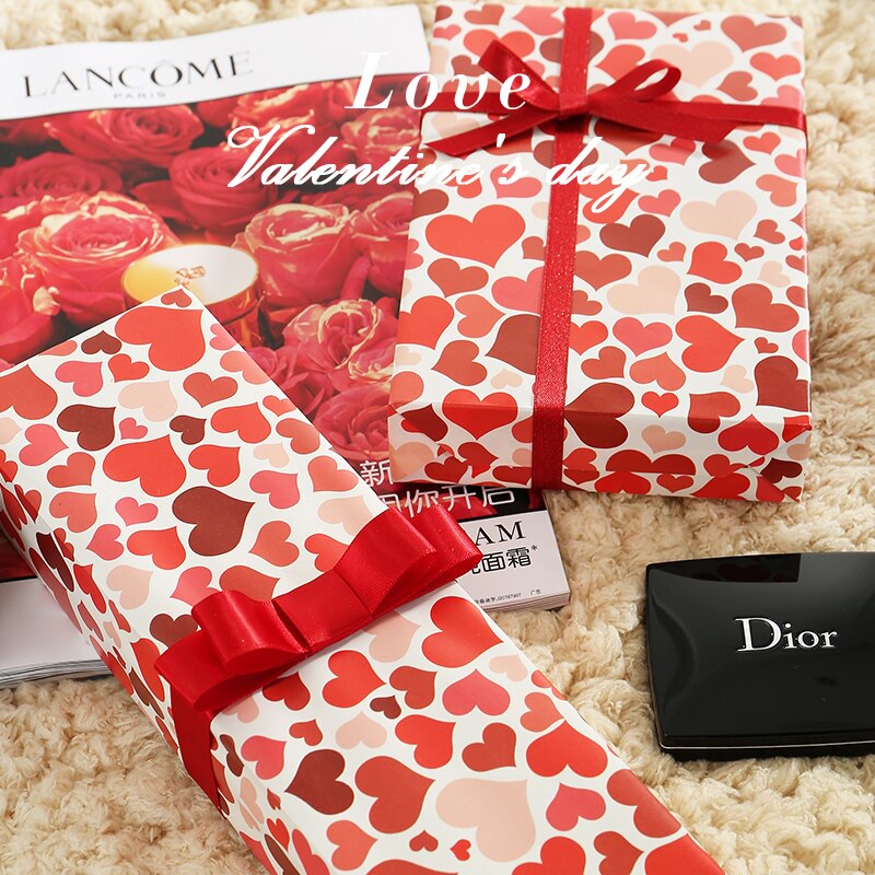 valentine giftwrap anniversary packaging love wrapping paper