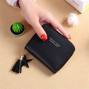 Style Simple Square Wallet 39s Korean Women& Shor New