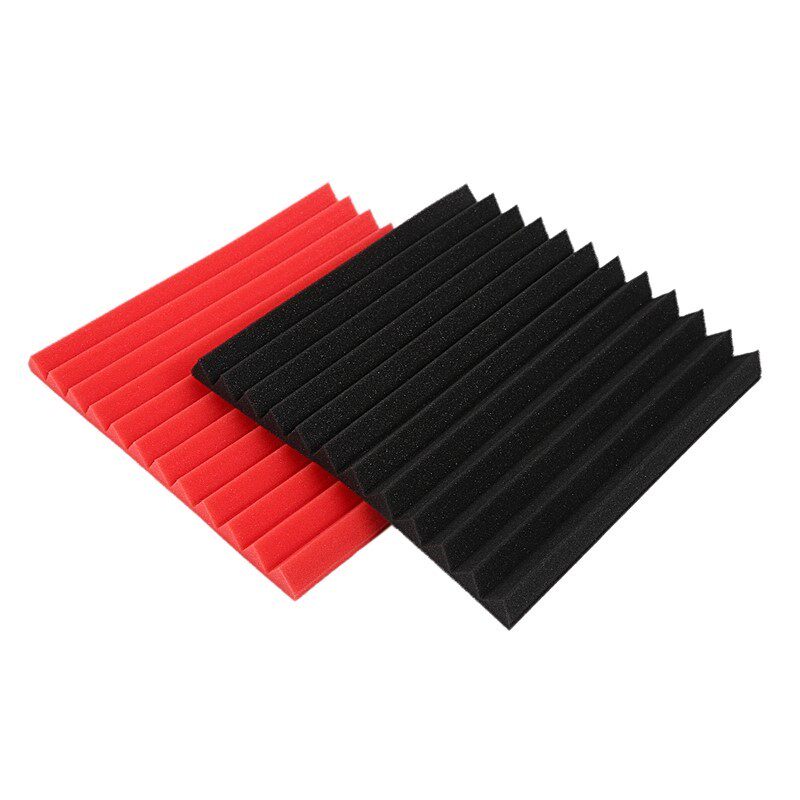 Hot 12 Pcs Acoustic Panels Soundproofing Foam Acoustic Tiles