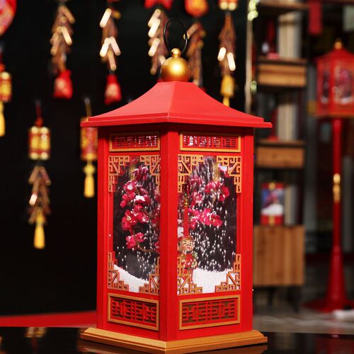 极速New years snow lanterns Music Chinese palace lanterns g - 封面