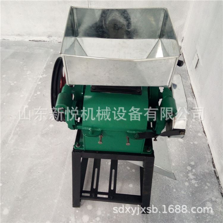 高粱破碎机 两相电花生压胚机价格 对辊拉丝豆扁机