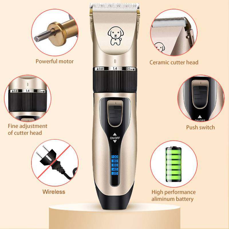 Electric Pet Clipper Dog Hair Clipper For Dogs Reachageable