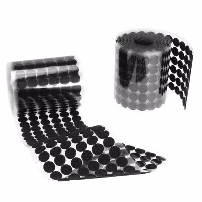 10/15/20/25mm 100 Pairs Strong Self Adhesive Fastener Tape D