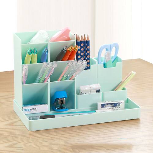 极速Large Capacity Cute Pen Holder Desk Accessories Pencil S