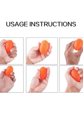 WorthWhile Silica Gel Hand Grip Ball Egg Men Women Gym Fitne