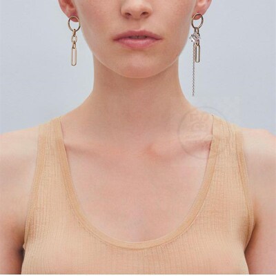 。Jewelry niche personality fashion exaggeration asymmetric