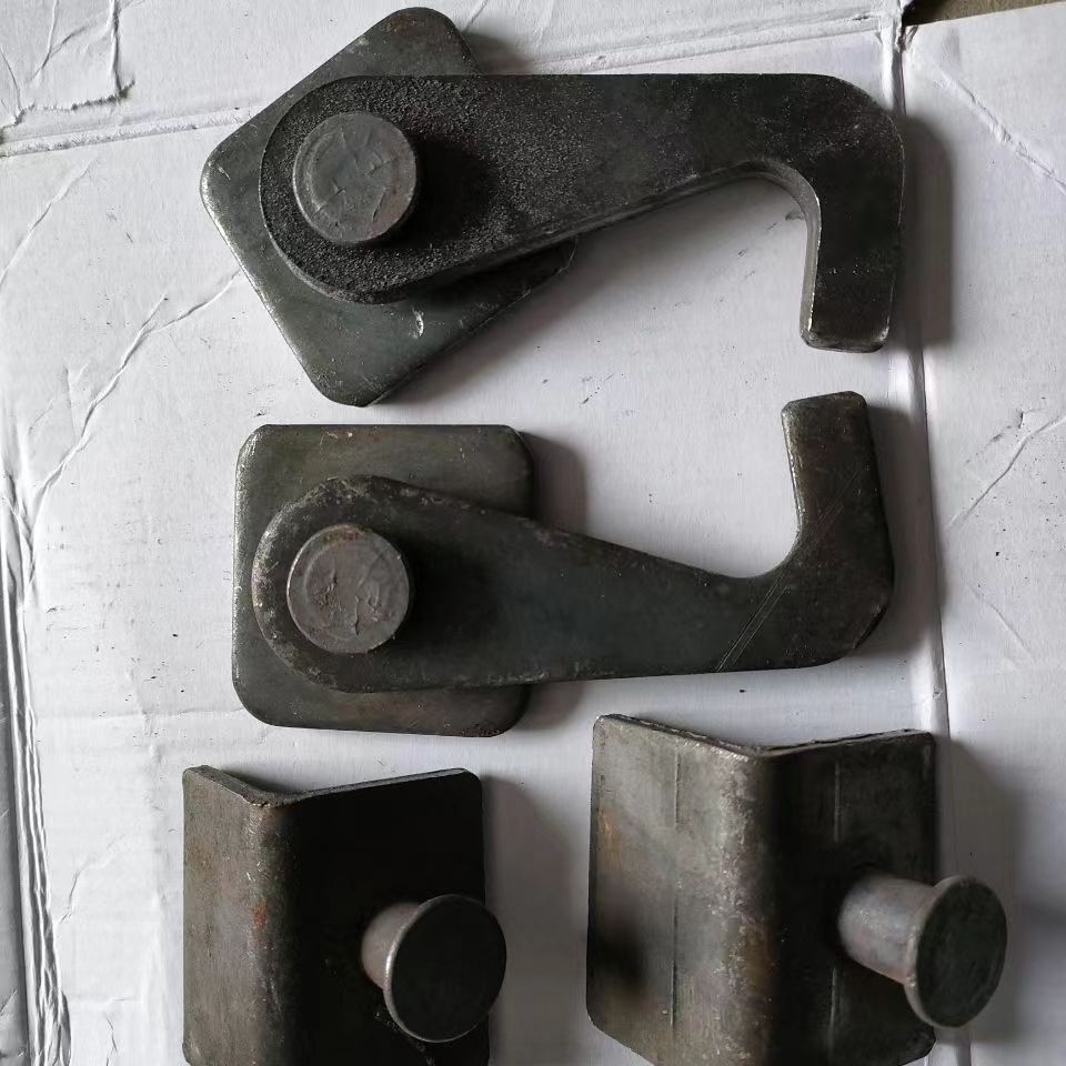 五征五星时风农用三轮车后门尾门改装配件侧开合页安全自卸保险钩