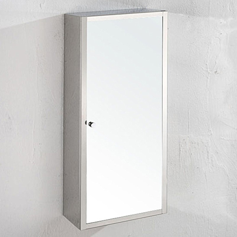 不锈钢储物柜厨房浴室卫生间吊柜挂柜边柜侧柜储藏柜7043