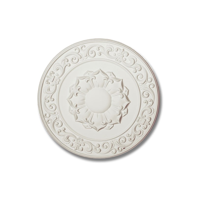 PU欧式灯盘 天花板装饰 客厅吊顶 非石膏装饰材料 71CM