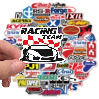 好货10/30/50/100Pcs Graffiti JDM Racing Car Modification Wat