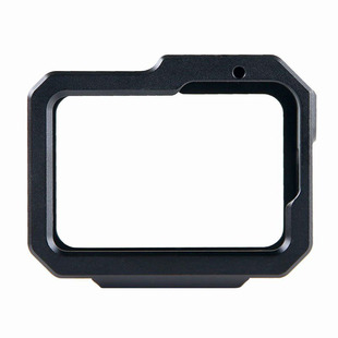 GoPro11/10/9/8兔笼狗笼hero11/9铝合金热靴防摔散热金属保护壳