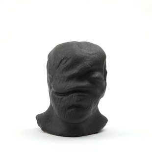 抽象人脸艺术摆件北欧无脸人头怪异陶瓷花瓶创意水培花插器皿