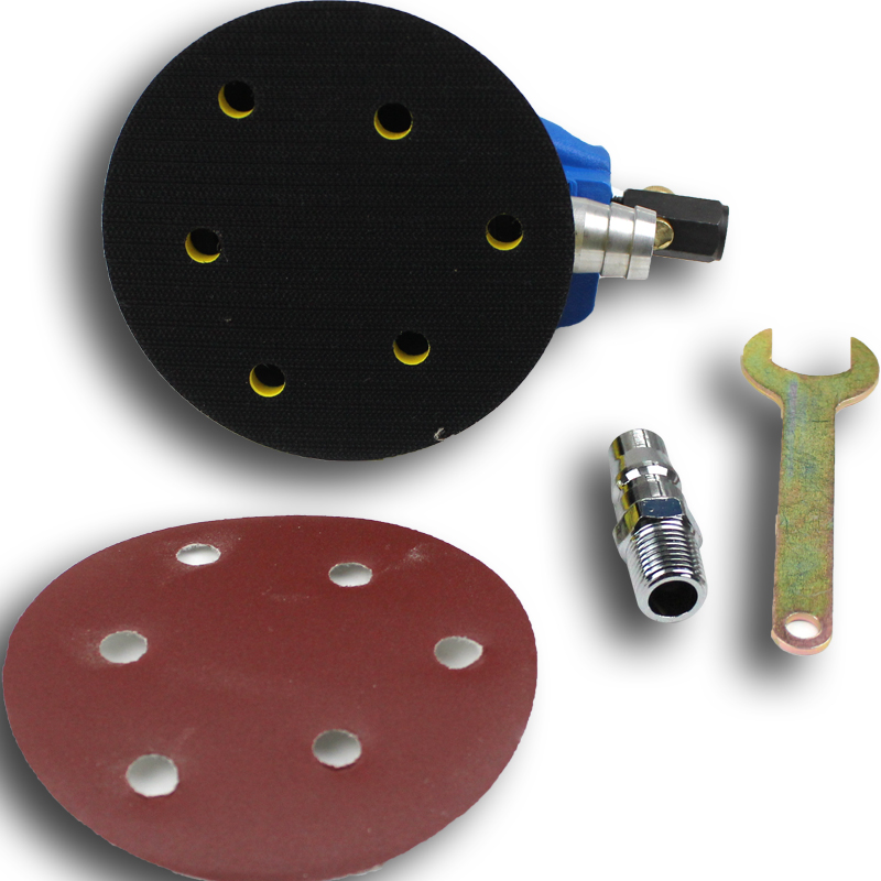 吸尘5寸圆盘气动砂纸机/抛光机/砂光机/打磨机/干磨机