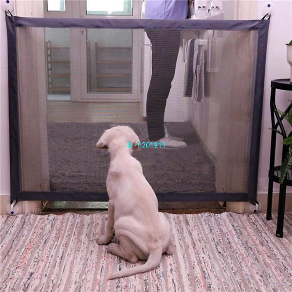 2018 Dog Gate The Ingenious Mesh Magic Pet Gate For Dogs Saf