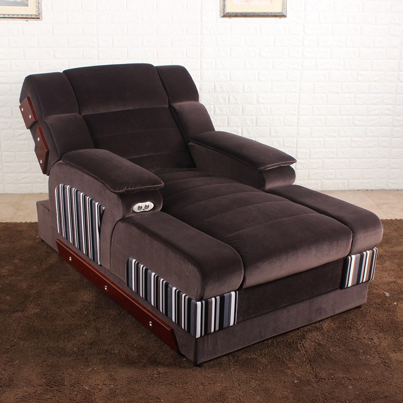 厂家包邮单人观影电动沙发足浴会所桑拿升降躺椅浴场洗浴沙发床