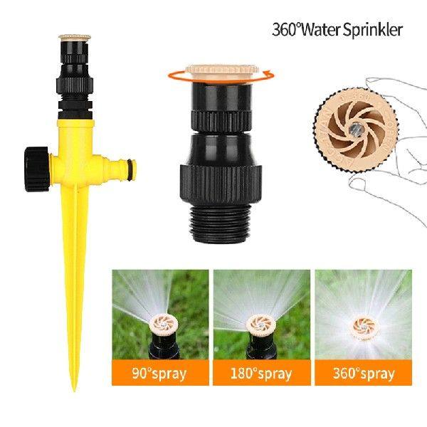 Garden Sprinkler 360 Rotation Irrigation Watering System