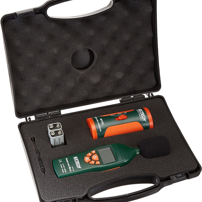 。Extech 407732-KIT 低/高范围声平仪套件 噪音计