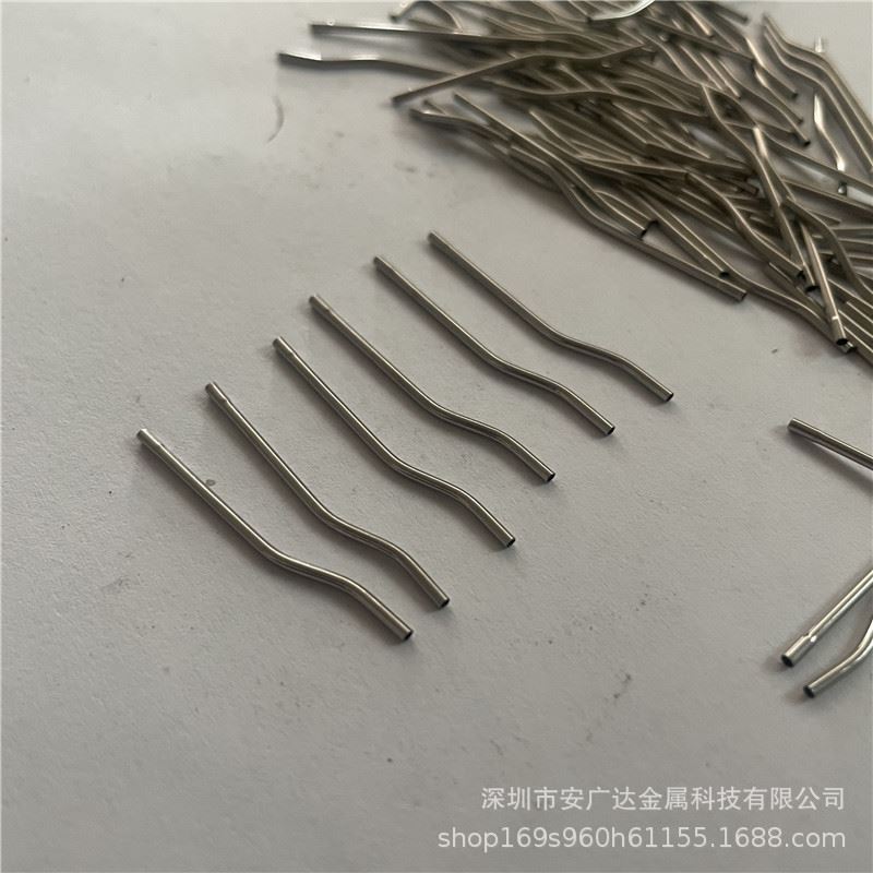 不锈钢毛细管束口扩口 304不锈钢无缝管磨尖卷边精密切割无毛刺管