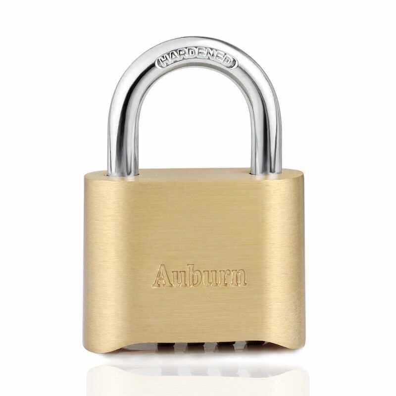 奥本铜密码挂锁52MM室内外挂锁防盗锁具仓库大门挂锁AB5002