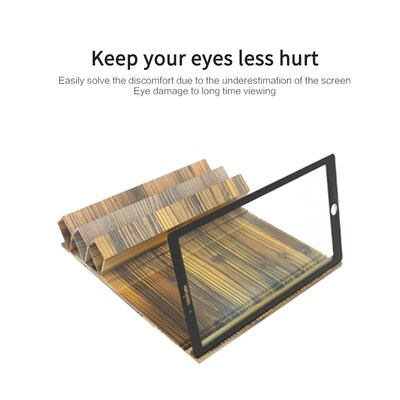 NEW Universal 12 Inch Log 3D HD Anti-fog Radiation Mobile Ph