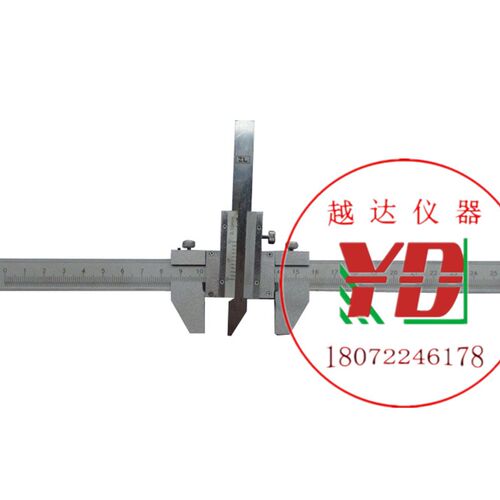 越达专用卡尺砖用卡尺ZK-10-250mm 0-500mm,浙江精密量具公司
