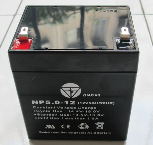 6FM5AH铅酸蓄电池音响UPS后备电源 卷闸门摆摊照明12V5AH电瓶20HR