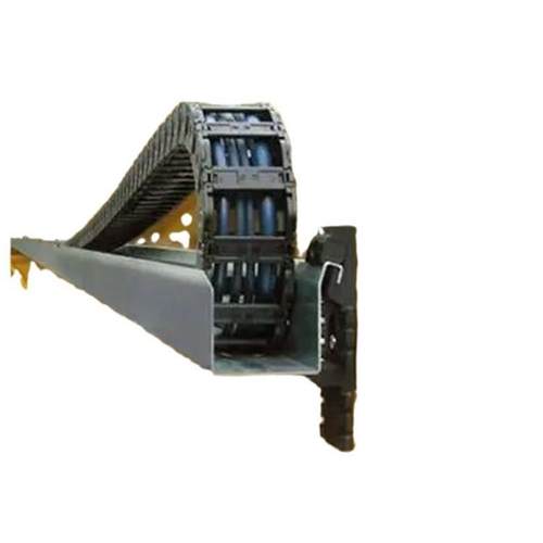 钢制型拖链槽尼龙拖链导向板支撑轮不锈钢镀锌线槽拖链导向槽