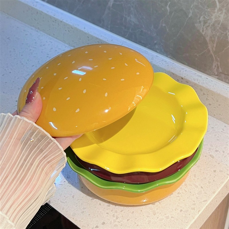 蘸料碟碗碟吐骨碟餐具家用陶瓷沙拉甜品点心盘精致漂亮盘子儿童碗