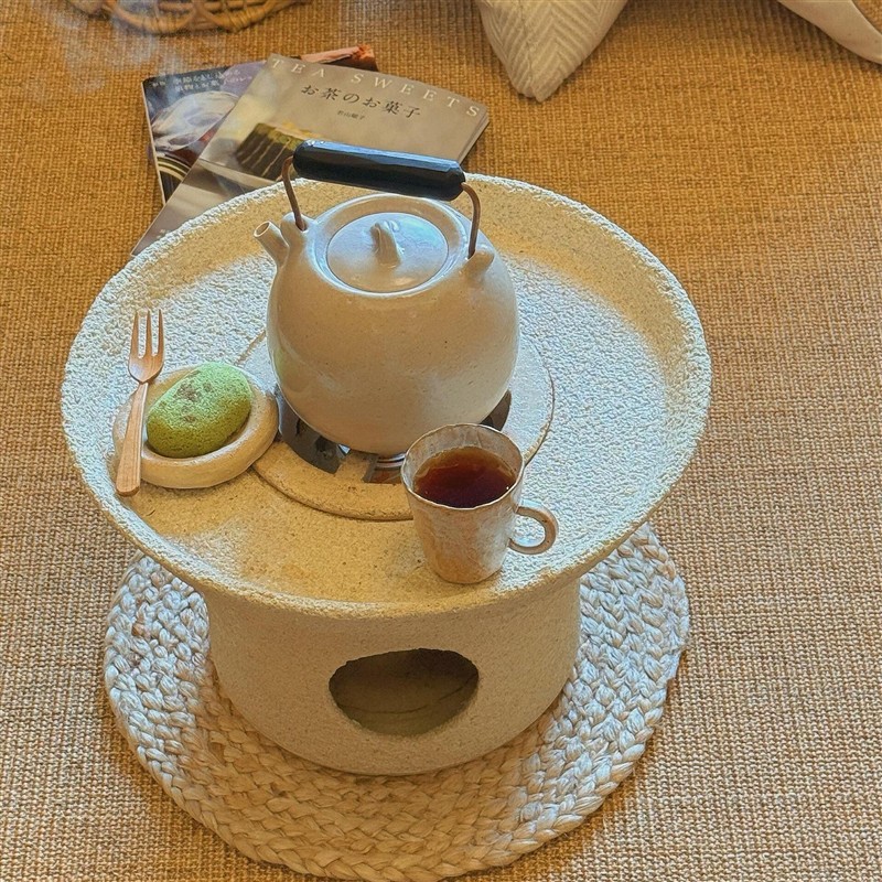 围炉煮茶壶可明火户外陶瓷陶炉花茶煮茶器罐罐烤奶壶老式煮茶器