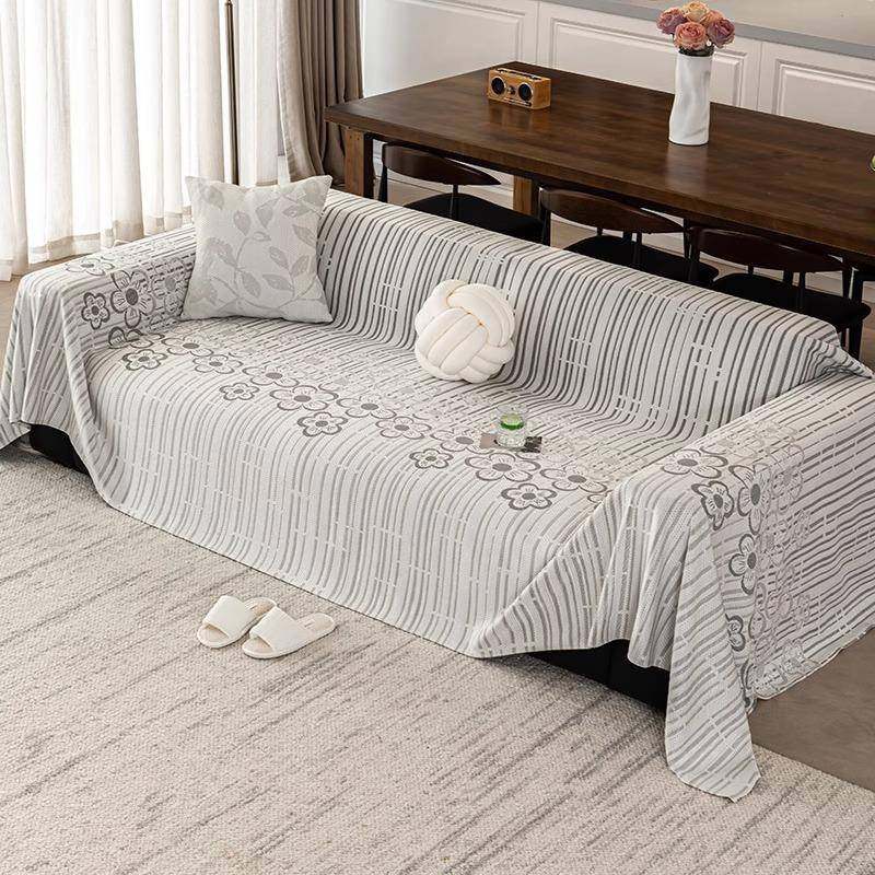 夏季凉感冰丝沙发盖布凉席沙发垫2025年新款沙发巾全盖一整张套罩,居家布艺,沙发套,淘宝优惠券,粉丝福利购,淘宝优惠卷