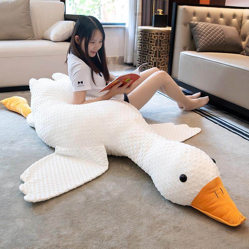 大白鹅抱枕大号靠垫女生床上睡觉抱枕夹腿长条枕儿童可爱靠枕王金,居家布艺,抱枕被,淘宝优惠券,粉丝福利购,淘宝优惠卷