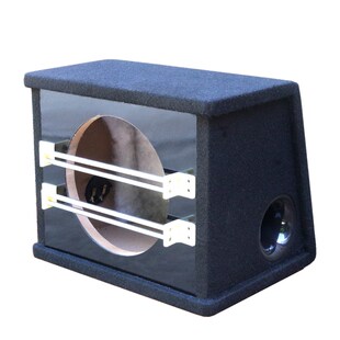 纯低音响空箱家用汽车专用方型乐器无源4.12寸音响纯炮木质发烧体