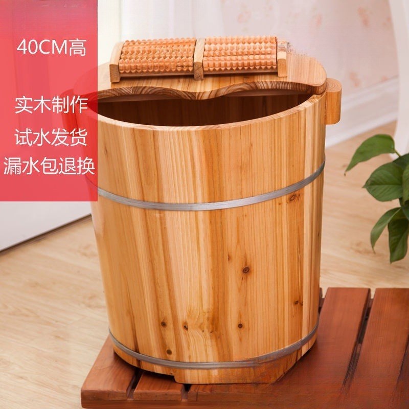 速发泡脚桶一桶足浴桶家盆洗脚盆木盆木用一件起批木件包邮