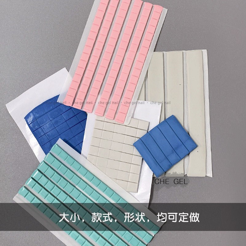 速发美甲固定胶粘土甲片泥无痕泥练习甲片超粘工具
