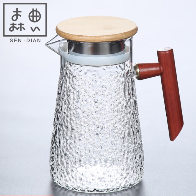 速发冷水壶玻璃凉水装套壶家用耐高温热爆茶壶耐防水杯装水容器大